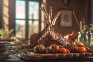 Cunas de Cordero Lechal al Horno